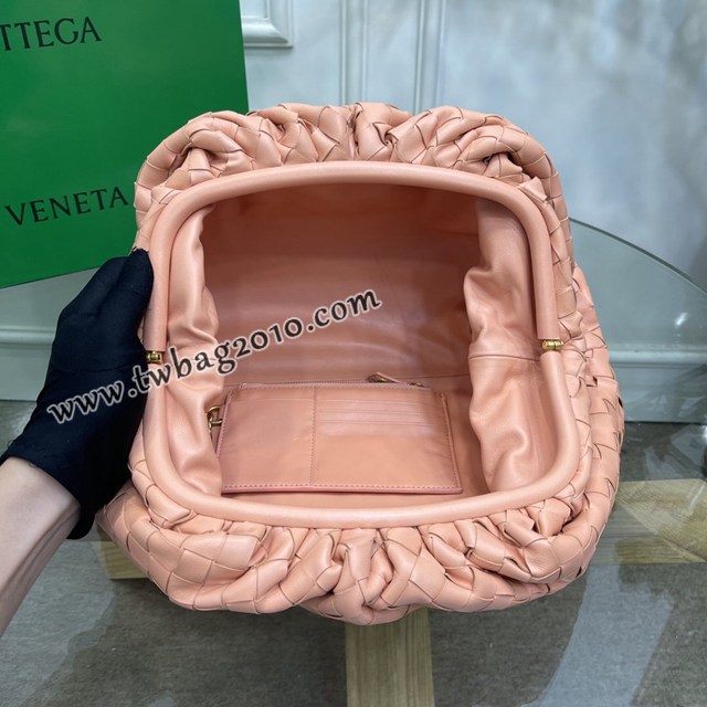 Bottega veneta高端女包 98062 寶緹嘉升級版大號編織雲朵包 BV經典款純手工編織羔羊皮女包  gxz1174